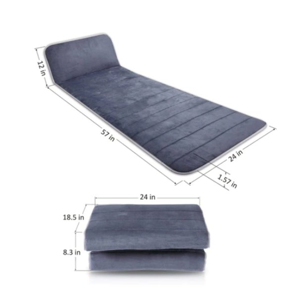 SNAILAX Memory Foam Full Body Massage Mat with Heat - 363M - Picture 2 of 4